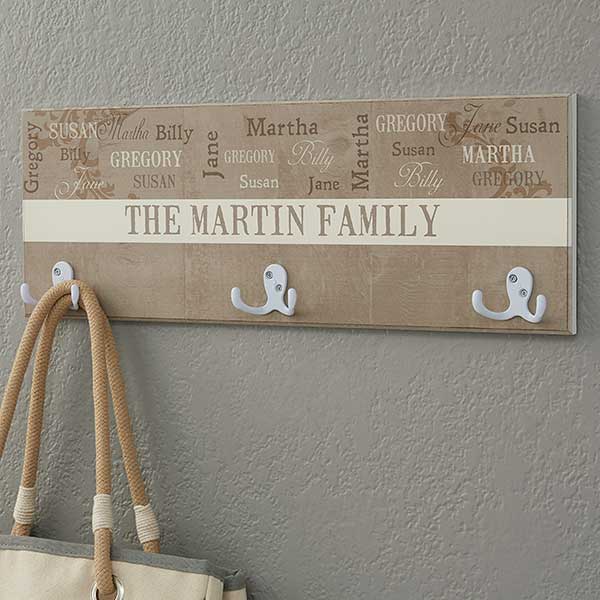 Personalized Coat Hanger Our Loving, Personalized Childrens Coat Hanger