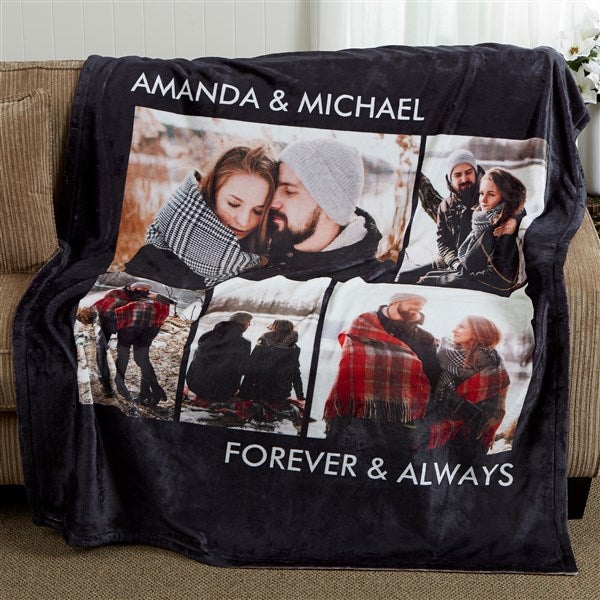 Picture Perfect Personalized Fleece Blankets - 16486