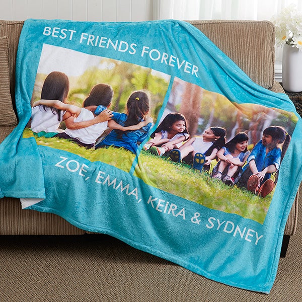 Picture Perfect Personalized Fleece Blankets - 16486