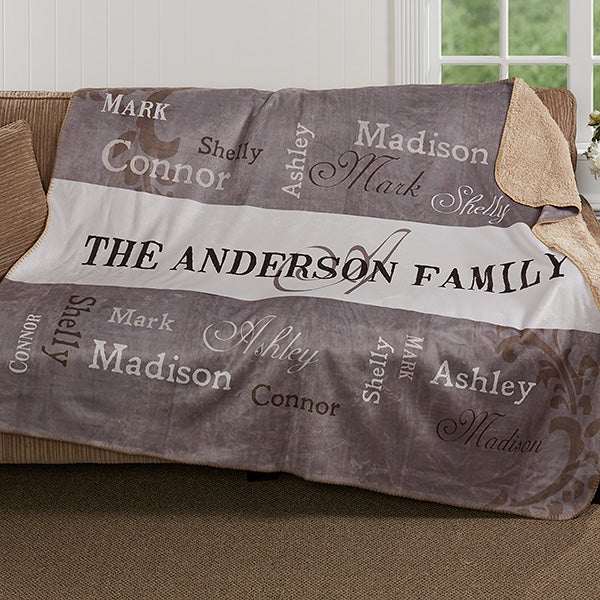 personalized blankets 50x60 custom