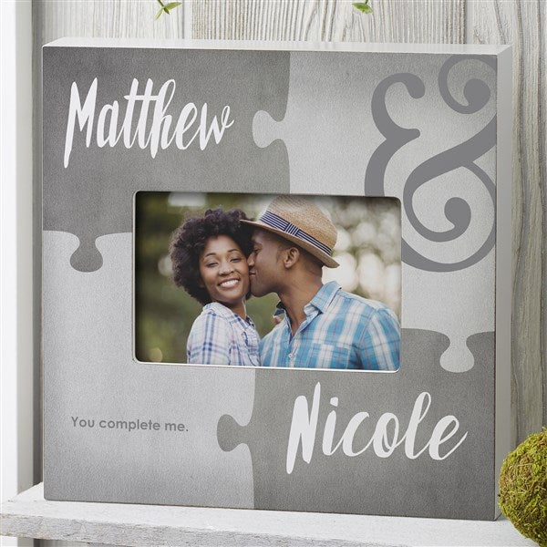 Missing Piece To My Heart Personalized Picture Frame - 16579