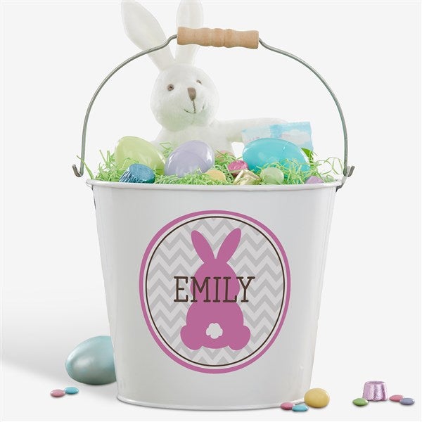 Personalized Mini Treat Bucket - Easter Bunny - 16593