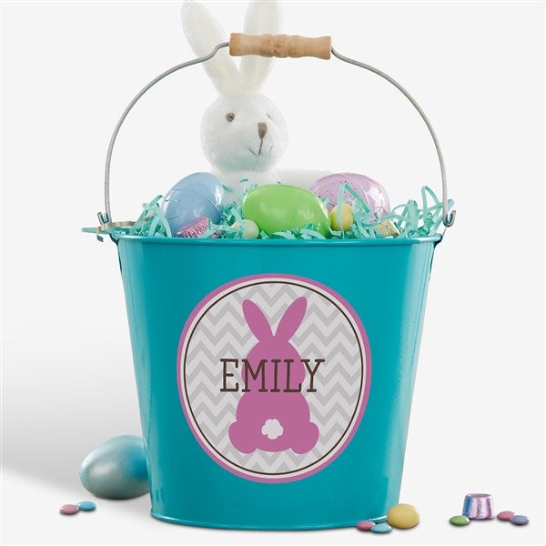 Personalized Mini Treat Bucket - Easter Bunny - 16593