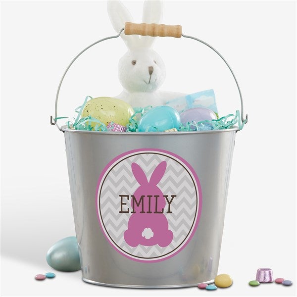 Personalized Mini Treat Bucket - Easter Bunny - 16593
