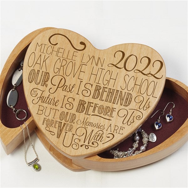 Engraved Graduation Jewelry Box Graduation Memories
