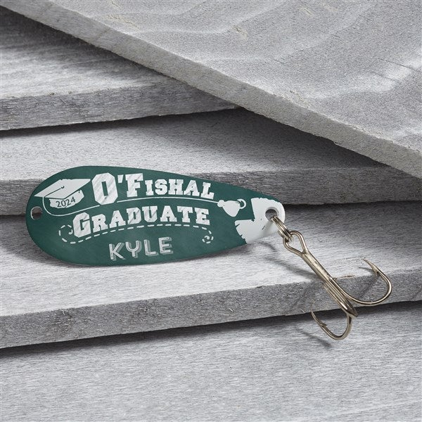 Personalized Graduation Fishing Lure O'Fishal Graduate