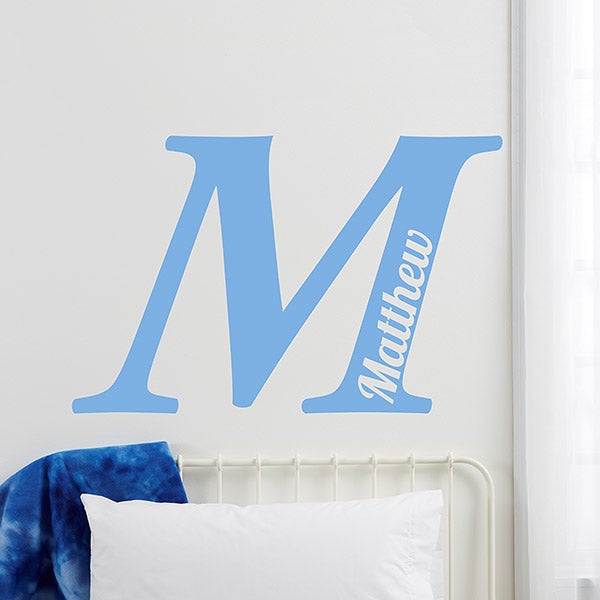 Personalized Initial Vinyl Wall Art