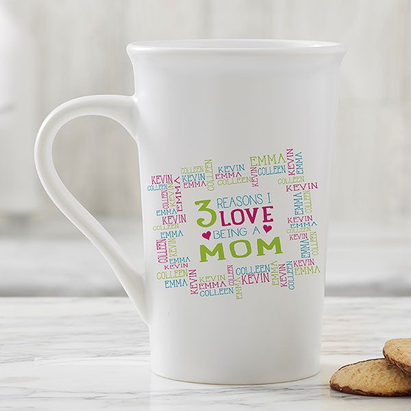 Personalized Ladies Coffee Mugs - Reasons Why - 16763