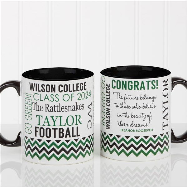Personalized Graduation Coffee Mug - School Memories - 16775