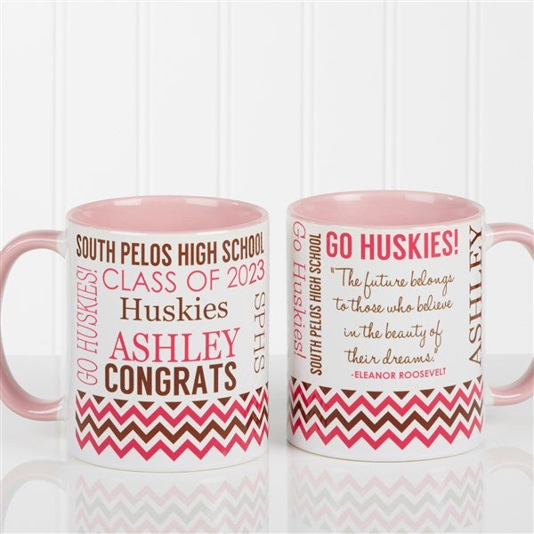 Personalized Graduation Coffee Mug - School Memories - 16775