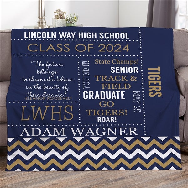 Personalized senior blankets outlet