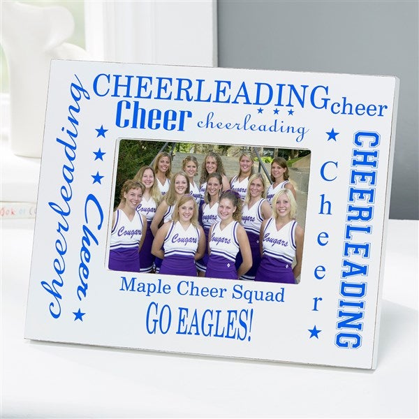 Personalized Cheerleading Photo Frame  - 1679