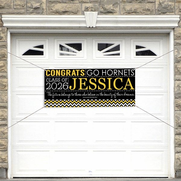 Personalized Graduation Banner - School Memories - 16792