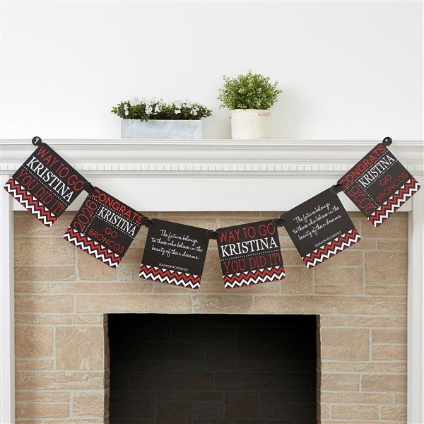 Personalized Graduation Party Paper Banner - School Memories - 16793