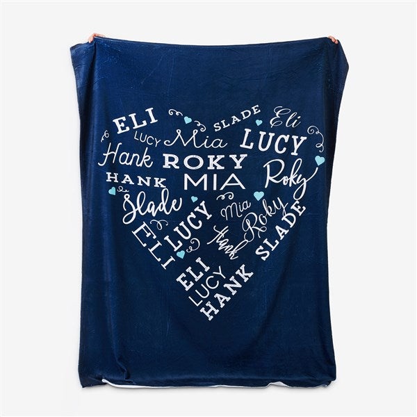 Personalized Blankets - Close To Her Heart - 16802