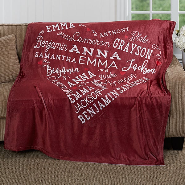 personalized blankets close to