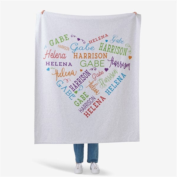 Personalized Blankets - Close To Her Heart - 16802