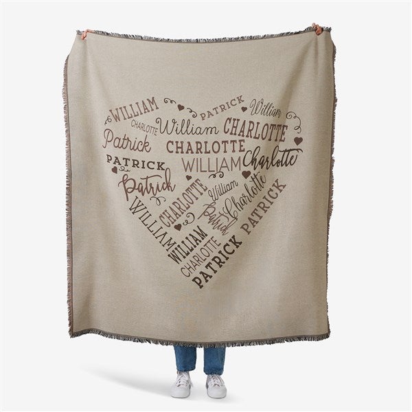 Personalized Blankets - Close To Her Heart - 16802