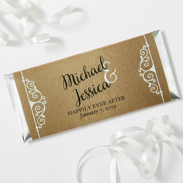 Personalized Rustic Wedding Favor Candy Bar Wrers Personalized Rustic Wedding Favor Candy Bar Wrers 16848