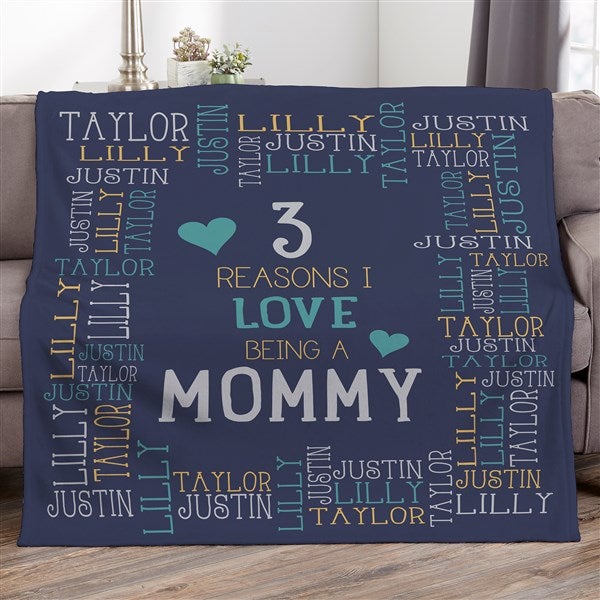 Personalized Blankets For Grandma - Reasons Why For Her - 16864