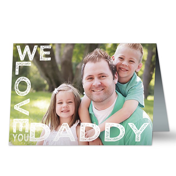 Personalized Photo Greeting Card - Loving Him - 16866