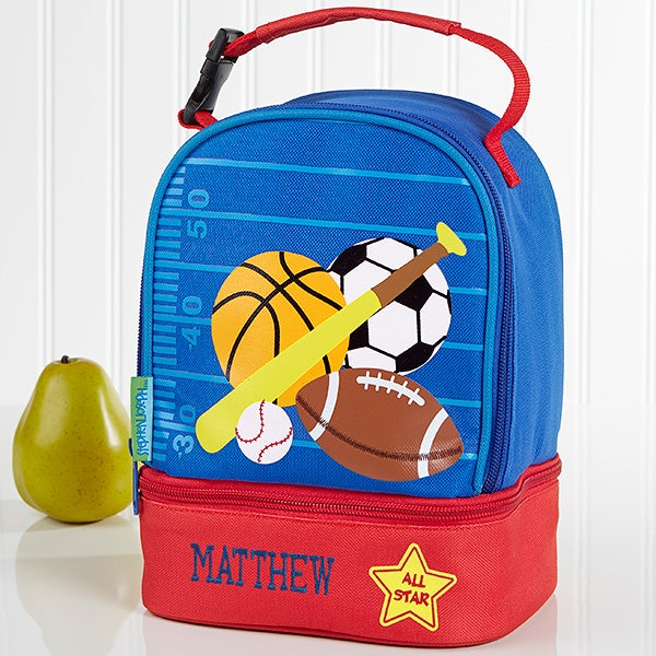 All Star Sports Embroidered Lunch Bag By Stephen Joseph