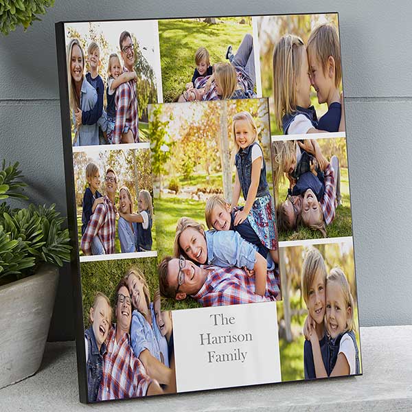House Warming Personalised Day In Our Life Photo Collage  Framed Prints
