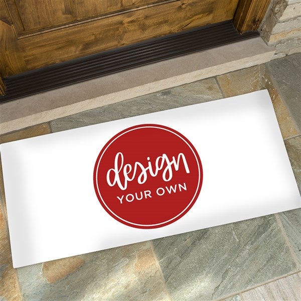 Design Your Own Personalized Oversized Doormat - 17100