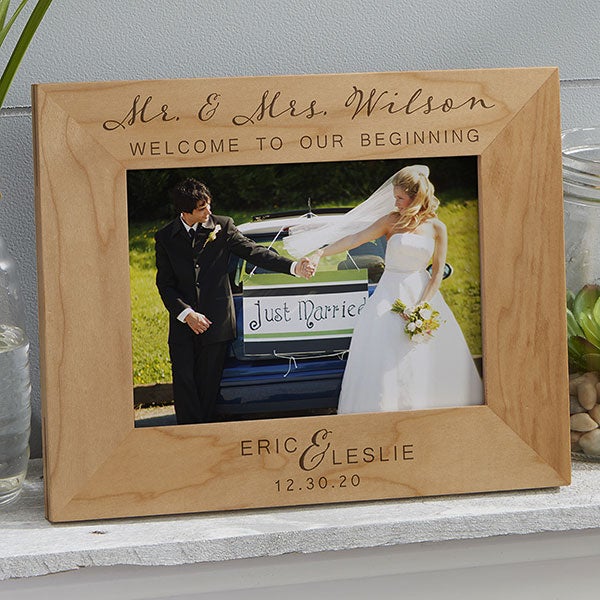 wedding photo frame gift