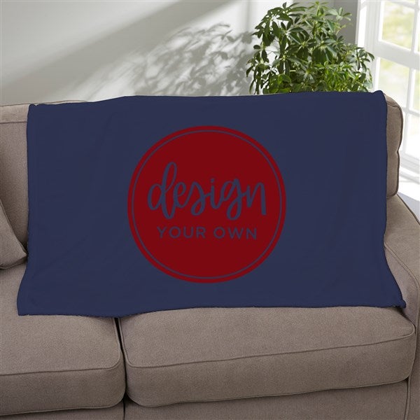 Design Your Own Personalized Fleece Baby Blanket - 17147