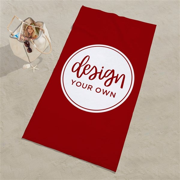 Design Your Own Personalized Beach Towel - 17148