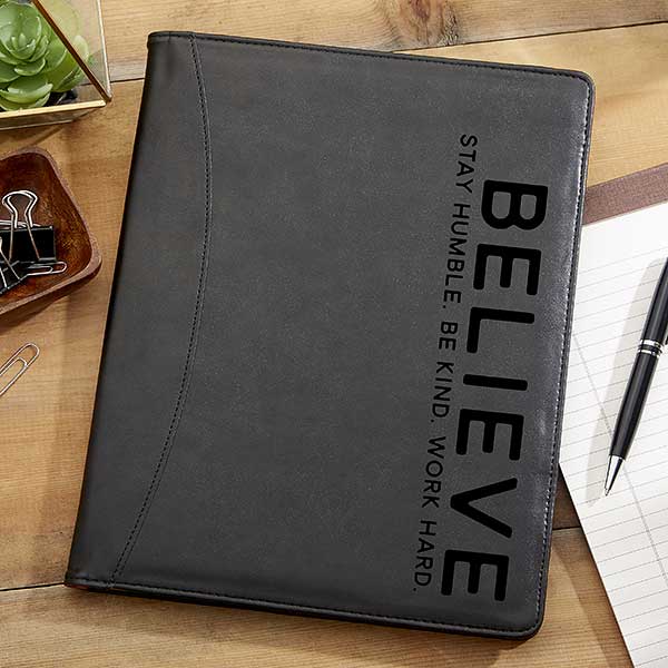 Personalized Full Pad Portfolios - Bold Style - 17183