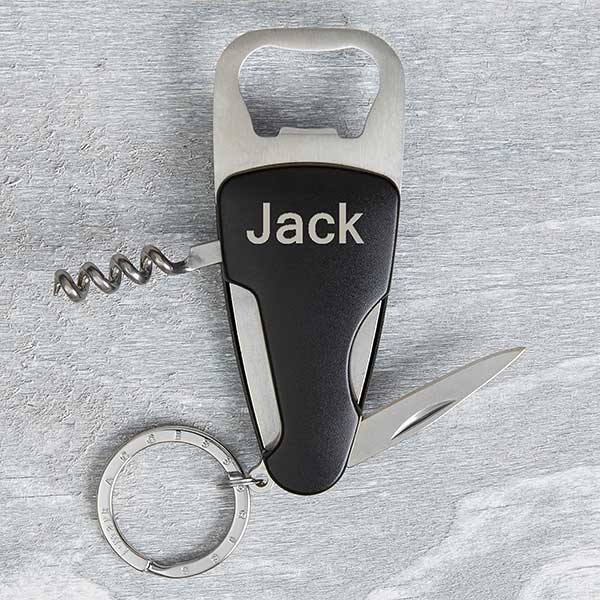 Personalized Multitool - Multitool with Jack printed on it - Valentine's Day gifts for Manly Men