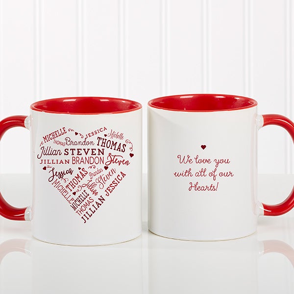 Personalized Coffee Mug - Close To Her Heart - 17195