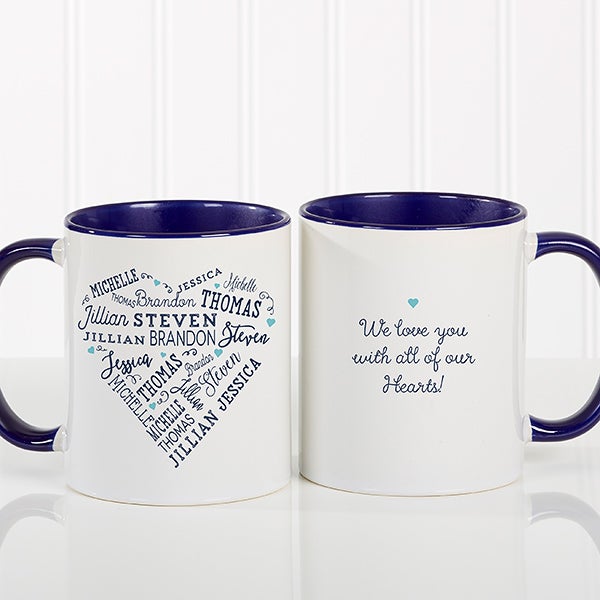 Personalized Coffee Mug - Close To Her Heart - 17195