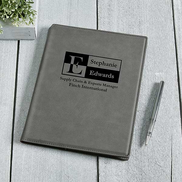 Personalized Padfolios - Sophisticated Style - 17250