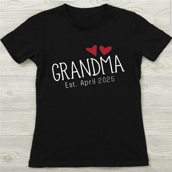 Personalized Grandma Apparel - Grandma Established  - 17305