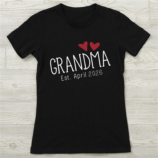 Personalized Grandma Apparel - Grandma Established  - 17305