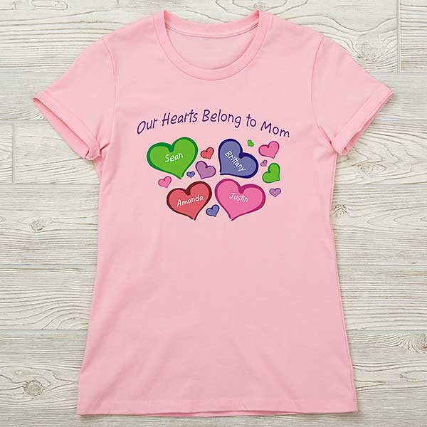 Personalized Grandparent Apparel - My Heart Belongs To - 17306