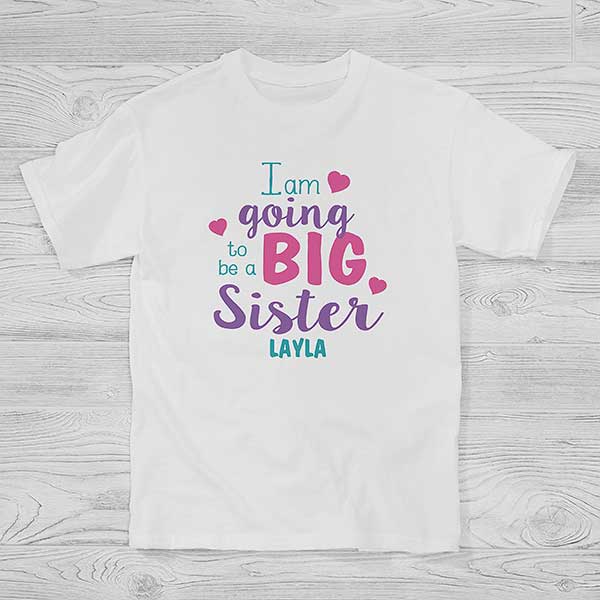 big sister and big brother shirts