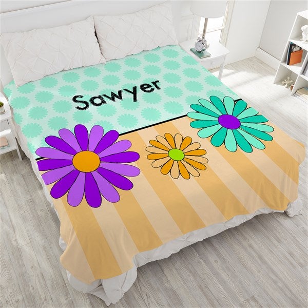 Personalized Blankets For Little Girls - 4 Designs - 17431