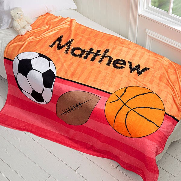 Personalized Kids Blankets for Boys - 17432