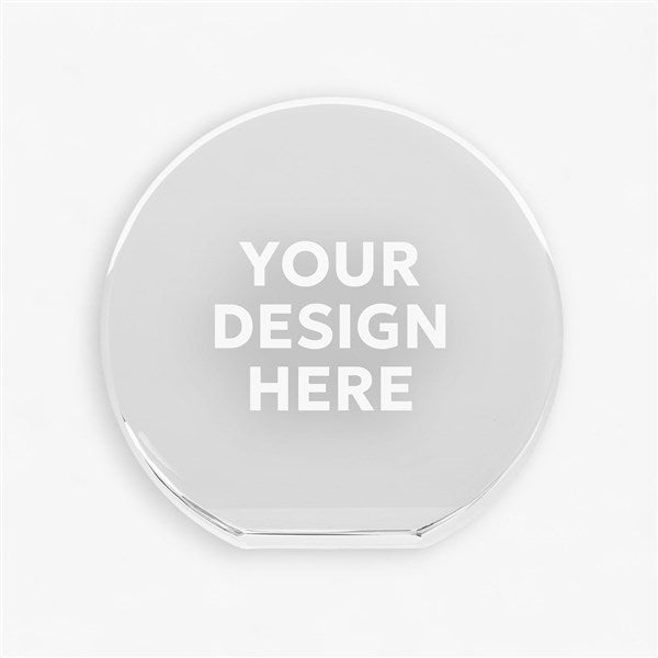 Custom Crystal Awards With Personalized Business Logo - 17547