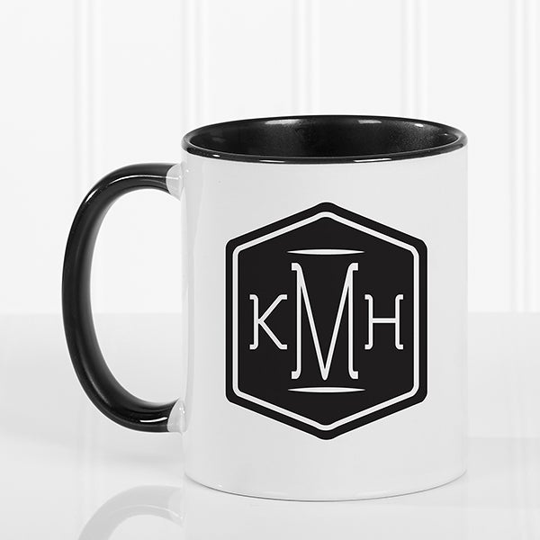 Personalized Coffee Mug - Classic Monogram - 17572