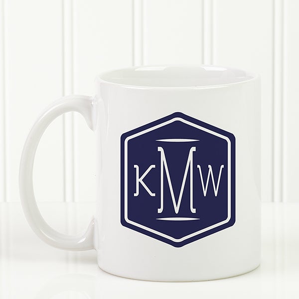 Personalized Coffee Mug - Classic Monogram - 17572