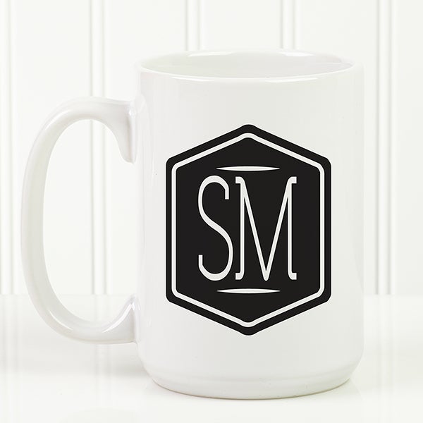 Personalized Coffee Mug - Classic Monogram - 17572