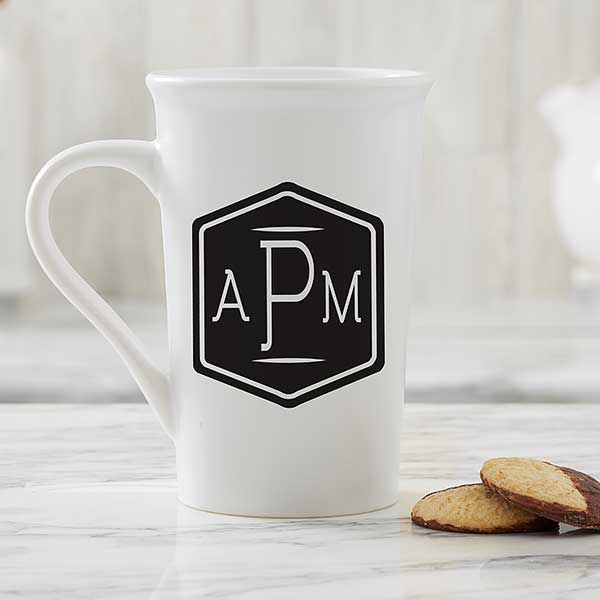 Personalized Coffee Mug - Classic Monogram - 17572