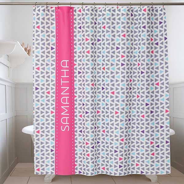 Personalized Shower Curtain Geometric Personalized Shower Curtain Geometric 17577