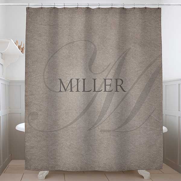 personalized shower curtain sets