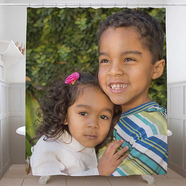 Personalized Photo Shower Curtain